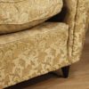 Pair of Borsani design armchairs in damask velvet