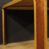 Italian design table in mahogany, maple and painted wood Italian design table in mahogany, maple and painted wood