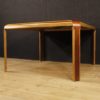 Italian design table in mahogany, maple and painted wood Italian design table in mahogany, maple and painted wood