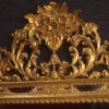 Spanish mirror in gilded wood Spanish mirror in gilded wood