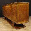 Italian inlaid sideboard in walnut, maple and mahogany