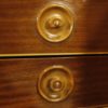 Italian inlaid sideboard in walnut, maple and mahogany