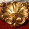 Sculpted and gilded Italian mirror