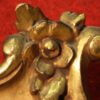Sculpted and gilded Italian mirror