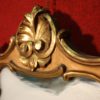 Sculpted and gilded Italian mirror