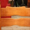 Group of 4 North European rustic chairs