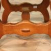 Group of 4 North European rustic chairs