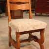 Group of 4 North European rustic chairs