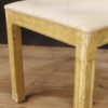 8 lacquered and painted Italian chairs