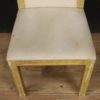 8 lacquered and painted Italian chairs