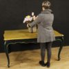 Venetian table in lacquered wood Venetian table in lacquered wood