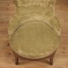 Pair of Italian velvet armchairs in Louis XV style