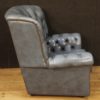 English leather armchair