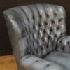 English leather armchair