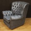 English leather armchair