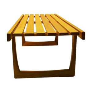 Midcentury Tokyo oak bench/table by Yngvar Sandström for NK 1964- Sweden