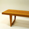 Midcentury Tokyo oak bench/table by Yngvar Sandström for NK 1964- Sweden