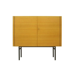 German Ash Wood Cupboard By Helmut Magg For De We Deutsche Werkstätten, 1950s
