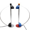 1980s Italy Postmodern Memphis Milano Desk Lamps by Megalit