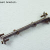 1970s Germany Cosack Organic Golden Space Age Wall Sconces, Set of 2