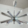 Space Age Sputnik Chandelier Chrome, Sciolari, Italy, 1960s