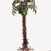 Polychrome Palm Tree Floor Lamp by Hans Kögl Polychrome Palm Tree Floor Lamp by Hans Kögl