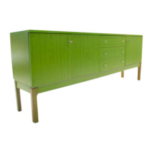 Apple Green Sideboard from Palette Möbelwerk, 1970s