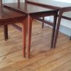 Nested coffee table in rosewood