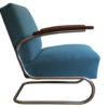 Pair of Modernist Armchairs by Walter Schneider and Paul Hahn