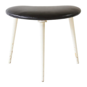 Kidney stool / tripod, Germany, Bauhaus, 1960s.