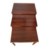 Nested coffee table in rosewood