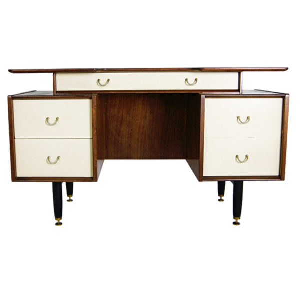 Mid Century Design E GOMME for G Plan Teak Wood Desk Mid Century Design E GOMME for G Plan Teak Wood Desk