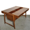 Vintage Wooden Desk by Clausen & Maerus for Eden Rotterdam, 1960s Vintage Wooden Desk by Clausen & Maerus for Eden Rotterdam, 1960s