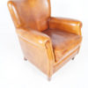 Vintage Dutch Cognac-Colored Leather Club Chair Vintage Dutch Cognac-Colored Leather Club Chair