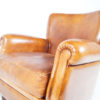 Vintage Dutch Cognac-Colored Leather Club Chair Vintage Dutch Cognac-Colored Leather Club Chair