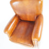 Vintage Dutch Cognac-Colored Leather Club Chair Vintage Dutch Cognac-Colored Leather Club Chair