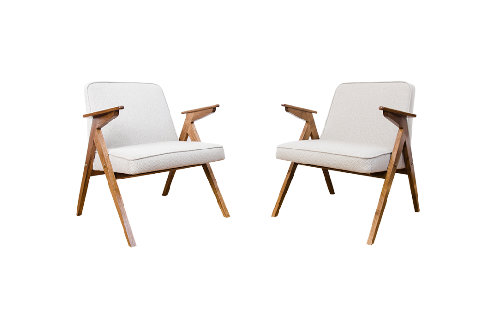 Pair of Type 300-177 “Bunny” armchairs 1970’s
