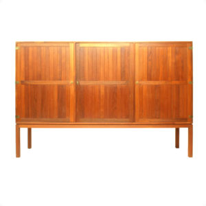 Danish Teak Highboard by Kurt Østervig for Randers Møbelfabrik A/S, 1960s