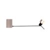 1980s Italy Stilnovo Milano Telescope Halogen Wall Lamp
