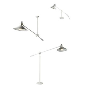 Anvia counterbalance lamp's set of 3, J.J.M Hoogervoorst.