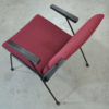 Dutch Oase Purple Armchair by Wim Rietveld for Ahrend De Cirkel, 1950s