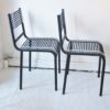 Pair of chairs Sandow by René Herbst Ecart International