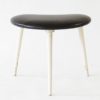 Kidney stool / tripod, Germany, Bauhaus, 1960s.
