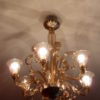 Chandelier in Murano Glass, 1950s