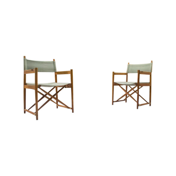 Swiss Model 903 Folding Chairs by Curt Culetto for Horgen Glarus, 1960s, Set of 2 Swiss Model 903 Folding Chairs by Curt Culetto for Horgen Glarus, 1960s, Set of 2