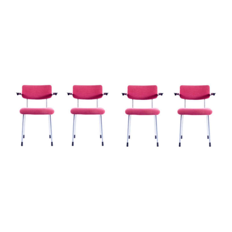 Gispen 1235 Chairs by Dick Cordemeijer
