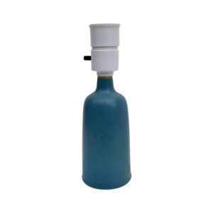Midcentury Danish Blue Ceramic Table Lamp by Per Linnemann-Schmidt for Palshus