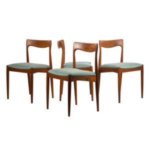 Arne Vodder for Vamø, mid century dining chairs. Arne Vodder for Vamø, mid century dining chairs.