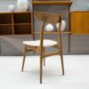 Scandinavian Wooden Dining Chairs, 1960s, Set of 8