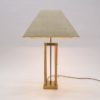 Bamboo & Brass Table Lamp in the style of Gabriella Crespi, Italy 1960s Bamboo & Brass Table Lamp in the style of Gabriella Crespi, Italy 1960s